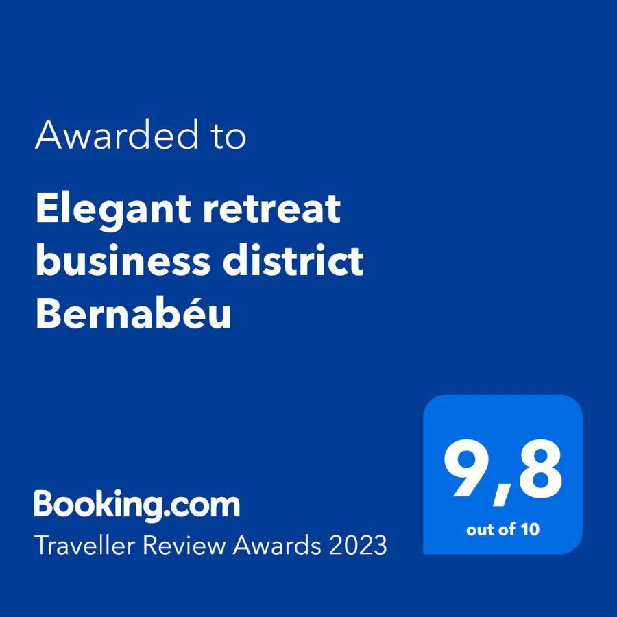 דירות מדריד Elegant Retreat Business District Bernabeu מראה חיצוני תמונה